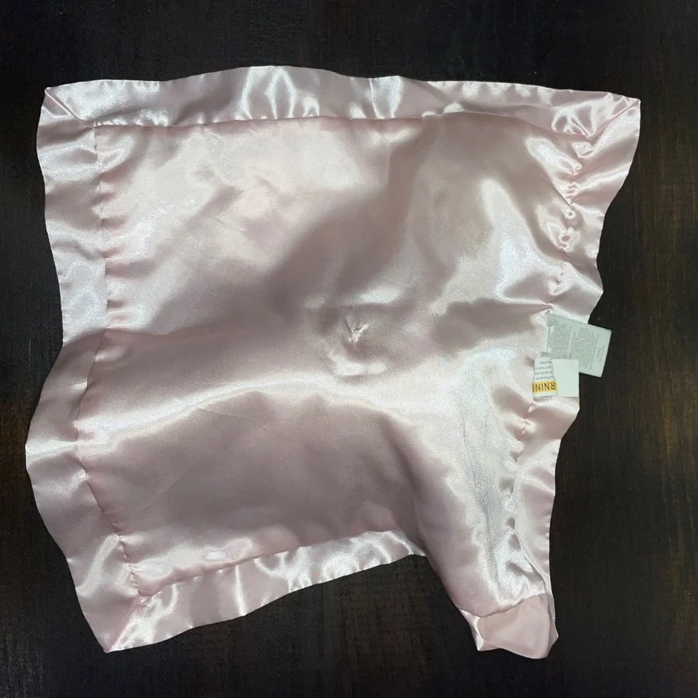 Cloud Island Unicorn Security Blanket Soft Lovey‎ Pink White Satin Target 14”